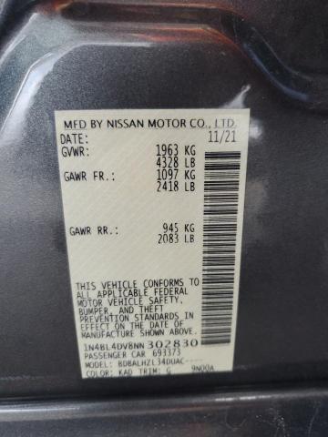 Photo 11 VIN: 1N4BL4DV8NN302830 - NISSAN ALTIMA 