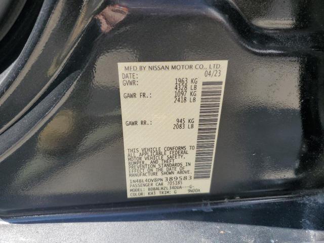 Photo 11 VIN: 1N4BL4DV8PN389583 - NISSAN ALTIMA SV 