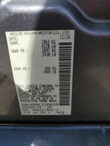 Photo 12 VIN: 1N4BL4DV9KC150659 - NISSAN ALTIMA 