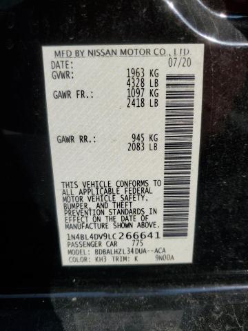 Photo 12 VIN: 1N4BL4DV9LC266641 - NISSAN ALTIMA SV 