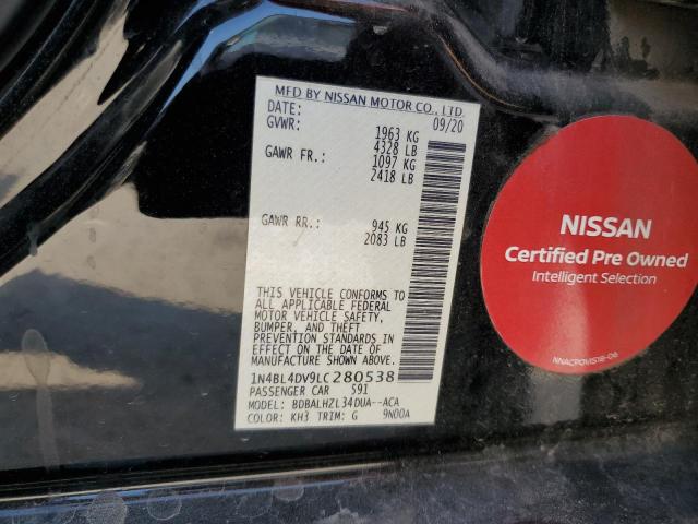 Photo 11 VIN: 1N4BL4DV9LC280538 - NISSAN ALTIMA SV 