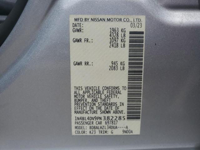 Photo 11 VIN: 1N4BL4DV9PN382285 - NISSAN ALTIMA SV 