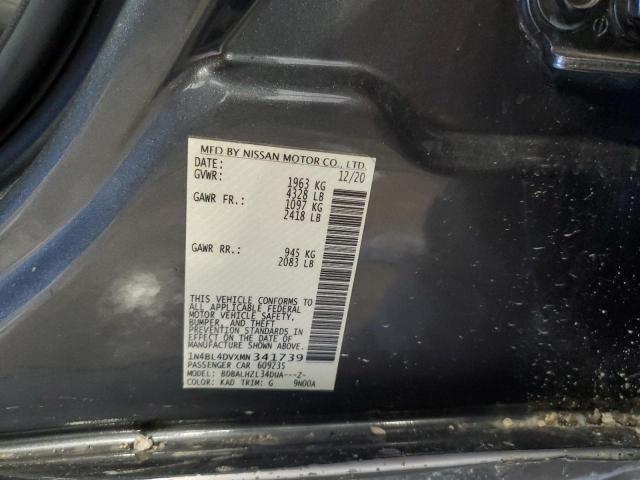 Photo 11 VIN: 1N4BL4DVXMN341739 - NISSAN ALTIMA 