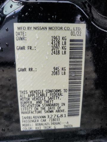 Photo 11 VIN: 1N4BL4DVXNN327681 - NISSAN ALTIMA SV 