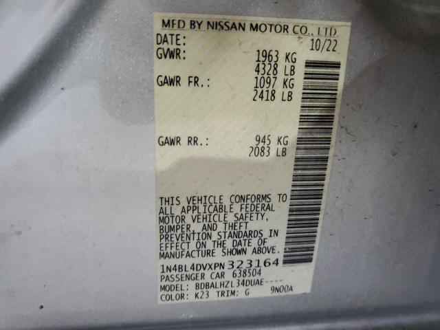 Photo 11 VIN: 1N4BL4DVXPN323164 - NISSAN ALTIMA 