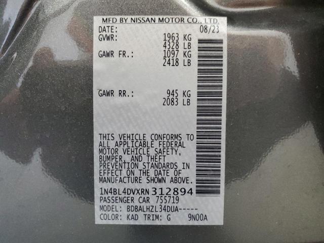 Photo 11 VIN: 1N4BL4DVXRN312894 - NISSAN ALTIMA 