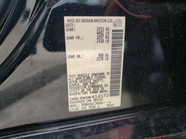 Photo 11 VIN: 1N4BL4DW1NN414572 - NISSAN ALTIMA SV 