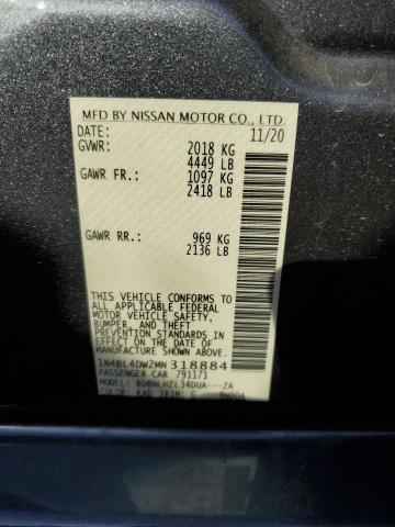 Photo 11 VIN: 1N4BL4DW2MN318884 - NISSAN ALTIMA 