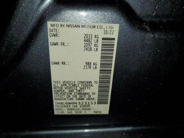 Photo 11 VIN: 1N4BL4DW4PN323153 - NISSAN ALTIMA 