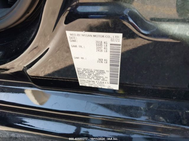 Photo 8 VIN: 1N4BL4DW7MN358815 - NISSAN ALTIMA 