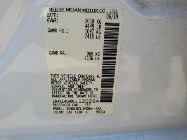 Photo 11 VIN: 1N4BL4DW9LC120264 - NISSAN ALTIMA 