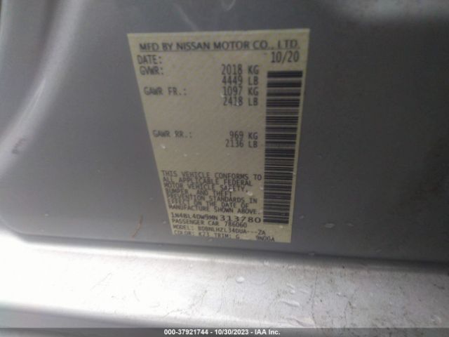 Photo 8 VIN: 1N4BL4DW9MN313780 - NISSAN ALTIMA 