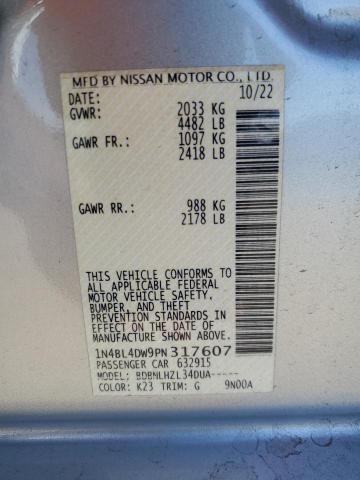 Photo 11 VIN: 1N4BL4DW9PN317607 - NISSAN ALTIMA SV 