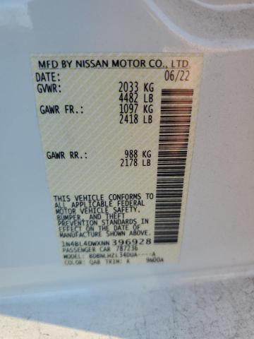 Photo 11 VIN: 1N4BL4DWXNN396928 - NISSAN ALTIMA SV 