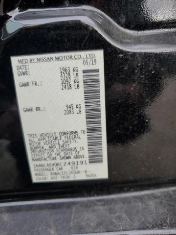 Photo 11 VIN: 1N4BL4EV0KC249191 - NISSAN ALTIMA SL 