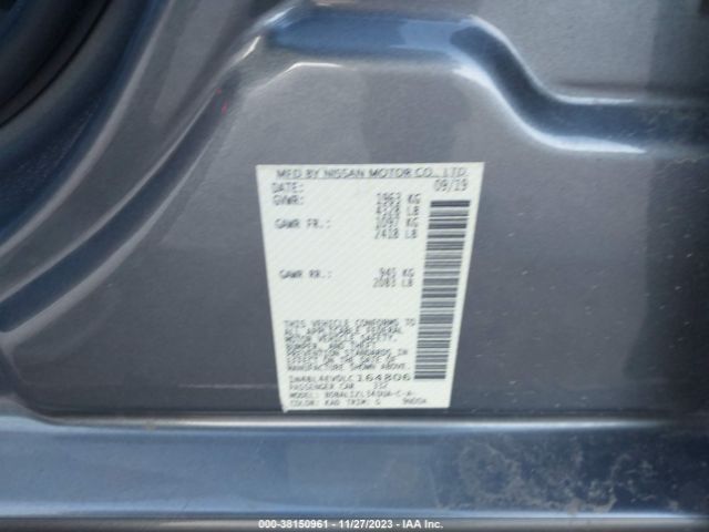 Photo 8 VIN: 1N4BL4EV0LC164806 - NISSAN ALTIMA 