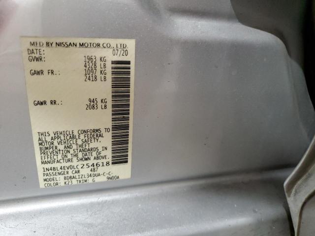 Photo 11 VIN: 1N4BL4EV0LC254618 - NISSAN ALTIMA SL 