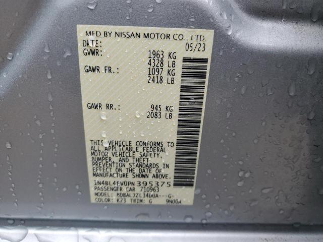 Photo 12 VIN: 1N4BL4EV0PN395375 - NISSAN ALTIMA 