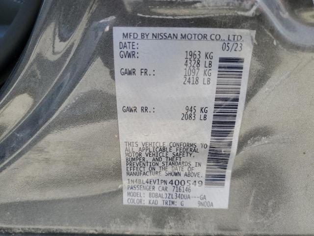 Photo 11 VIN: 1N4BL4EV1PN400549 - NISSAN ALTIMA SL 