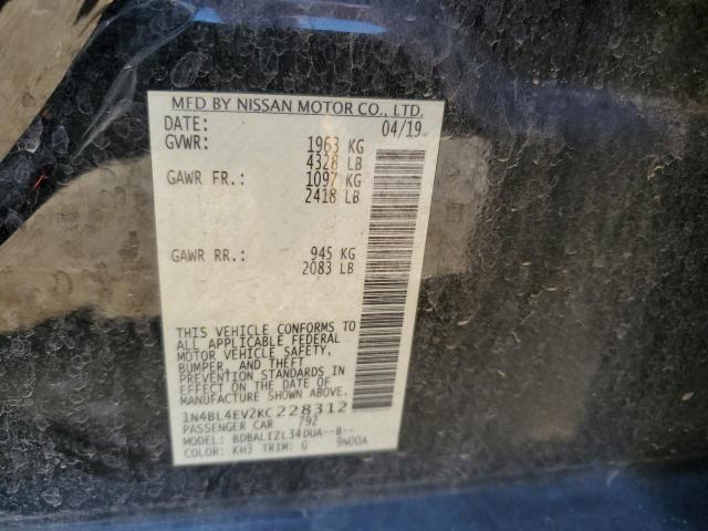 Photo 11 VIN: 1N4BL4EV2KC228312 - NISSAN ALTIMA SL 