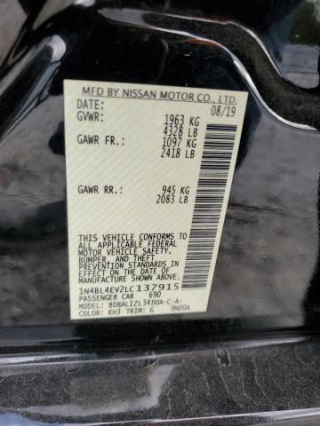 Photo 11 VIN: 1N4BL4EV2LC137915 - NISSAN ALTIMA 