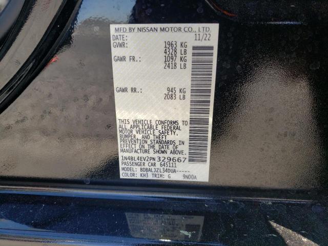 Photo 11 VIN: 1N4BL4EV2PN329667 - NISSAN ALTIMA SL 