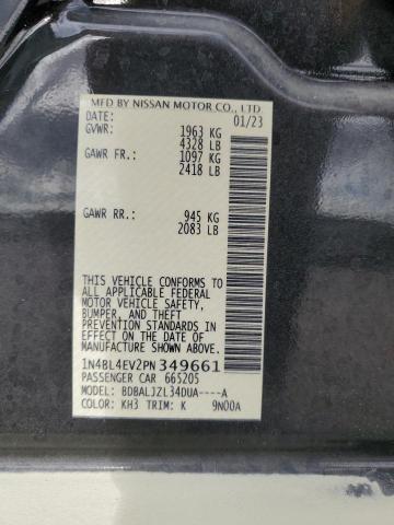 Photo 11 VIN: 1N4BL4EV2PN349661 - NISSAN ALTIMA 