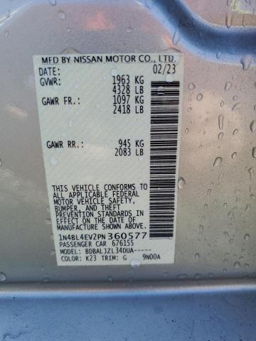 Photo 12 VIN: 1N4BL4EV2PN360577 - NISSAN ALTIMA 