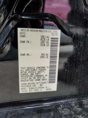 Photo 9 VIN: 1N4BL4EV3KC172087 - NISSAN ALTIMA SL 