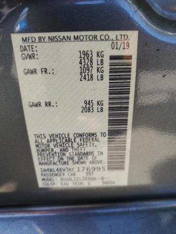 Photo 11 VIN: 1N4BL4EV3KC176995 - NISSAN ALTIMA SL 