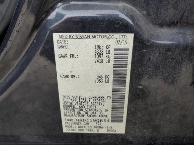 Photo 11 VIN: 1N4BL4EV3KC190654 - NISSAN ALTIMA 