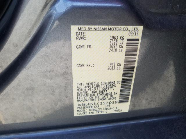 Photo 9 VIN: 1N4BL4EV3LC157039 - NISSAN ALTIMA SL 