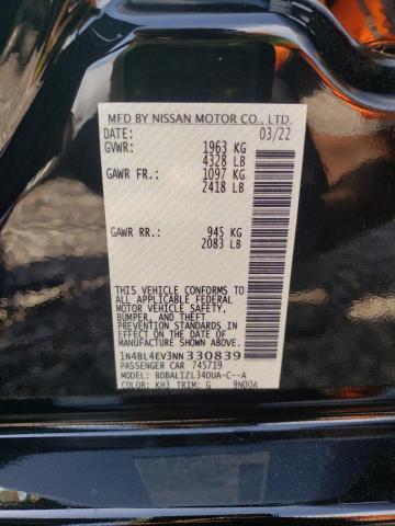 Photo 9 VIN: 1N4BL4EV3NN330839 - NISSAN ALTIMA SL 