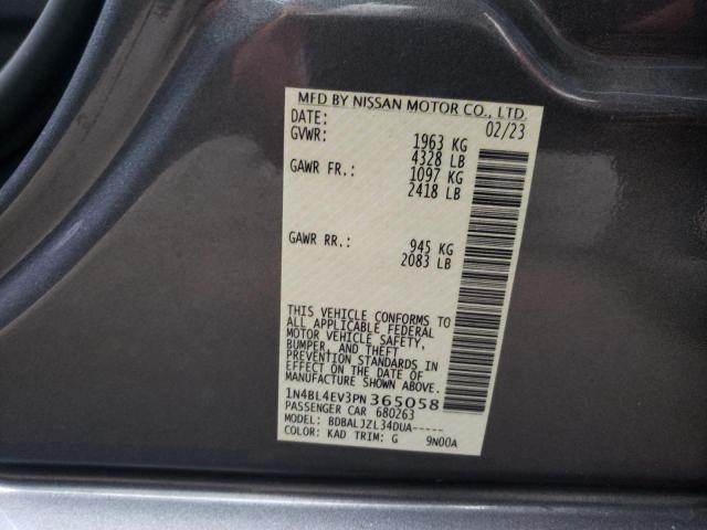 Photo 12 VIN: 1N4BL4EV3PN365058 - NISSAN ALTIMA SL 