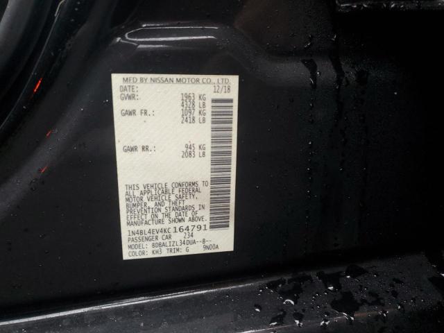 Photo 11 VIN: 1N4BL4EV4KC164791 - NISSAN ALTIMA 