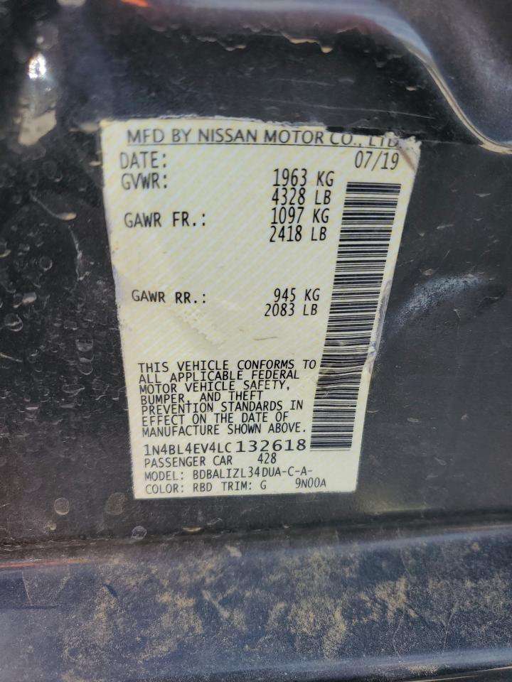 Photo 12 VIN: 1N4BL4EV4LC132618 - NISSAN ALTIMA 