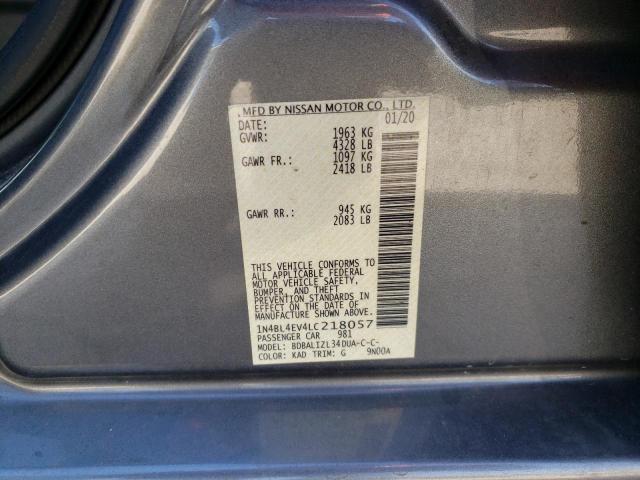 Photo 11 VIN: 1N4BL4EV4LC218057 - NISSAN ALTIMA SL 