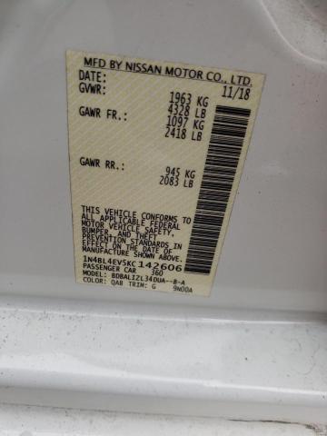 Photo 9 VIN: 1N4BL4EV5KC142606 - NISSAN ALTIMA SL 