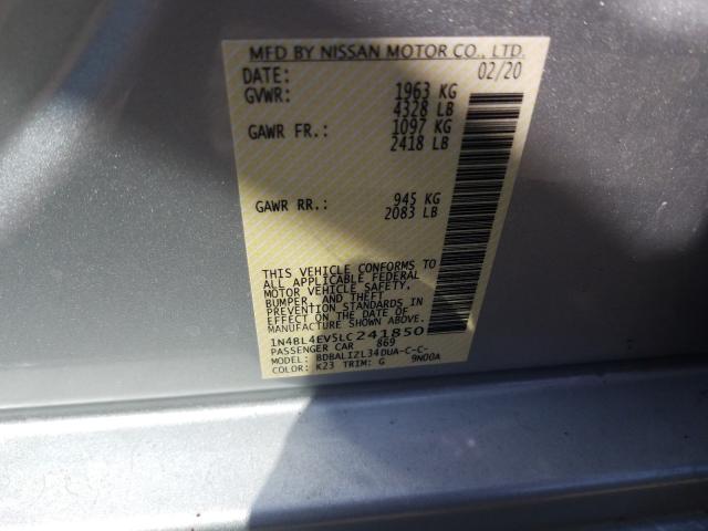 Photo 9 VIN: 1N4BL4EV5LC241850 - NISSAN ALTIMA SL 