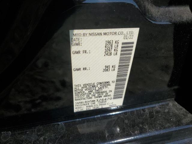 Photo 12 VIN: 1N4BL4EV5NN326470 - NISSAN ALTIMA SL 