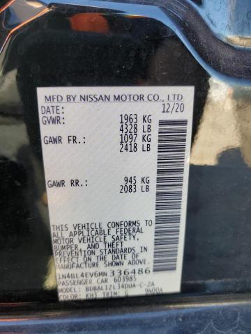 Photo 11 VIN: 1N4BL4EV6MN336486 - NISSAN ALTIMA SL 