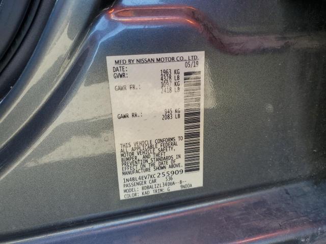 Photo 11 VIN: 1N4BL4EV7KC255909 - NISSAN ALTIMA 