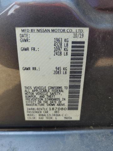 Photo 12 VIN: 1N4BL4EV7LC187080 - NISSAN ALTIMA 