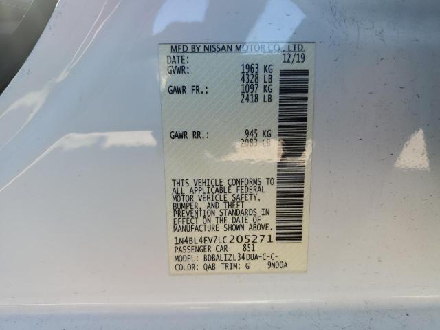 Photo 12 VIN: 1N4BL4EV7LC205271 - NISSAN ALTIMA SL 