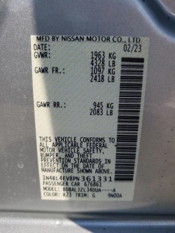 Photo 11 VIN: 1N4BL4EV8PN361331 - NISSAN ALTIMA 