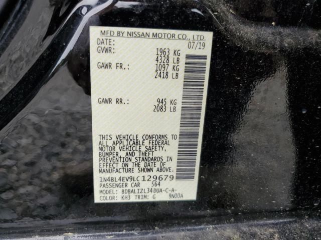 Photo 12 VIN: 1N4BL4EV9LC129679 - NISSAN ALTIMA 