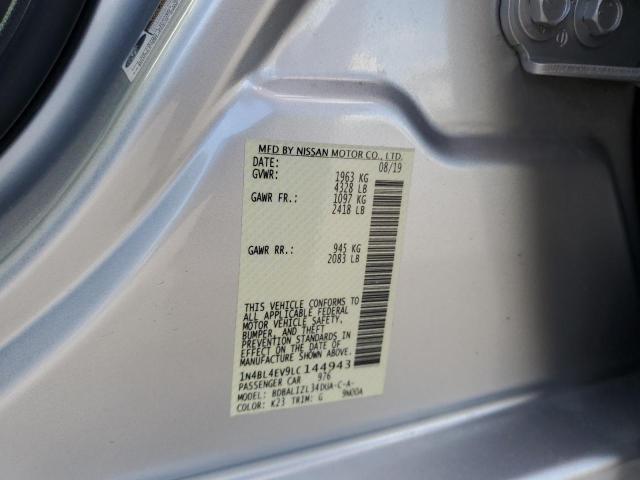 Photo 11 VIN: 1N4BL4EV9LC144943 - NISSAN ALTIMA 