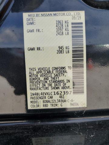 Photo 11 VIN: 1N4BL4EVXLC162397 - NISSAN ALTIMA 