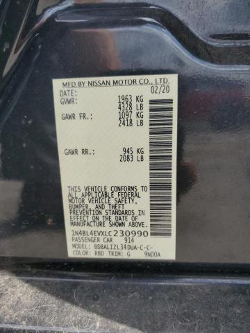 Photo 11 VIN: 1N4BL4EVXLC230990 - NISSAN ALTIMA SL 