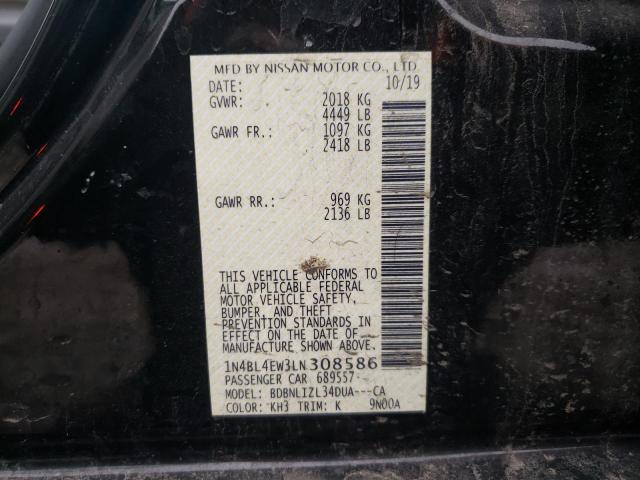 Photo 11 VIN: 1N4BL4EW3LN308586 - NISSAN ALTIMA SL 